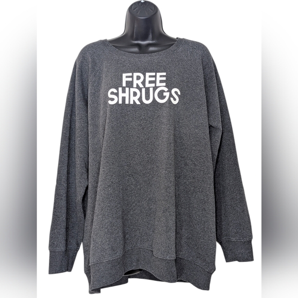 torrid Tops - Torrid "Free Shrugs" Sweatshirt (Torrid 0)